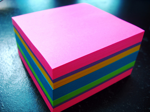4 Good Ways To Use Sticky Notes - Marc's Blog